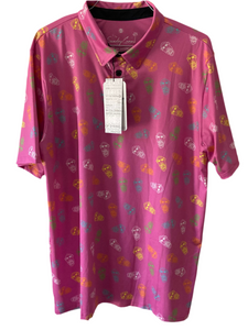 Big D Collection Polo | Pink