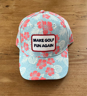 MAKE GOLF FUN AGAIN Patch Collection | Hawaiian Cap