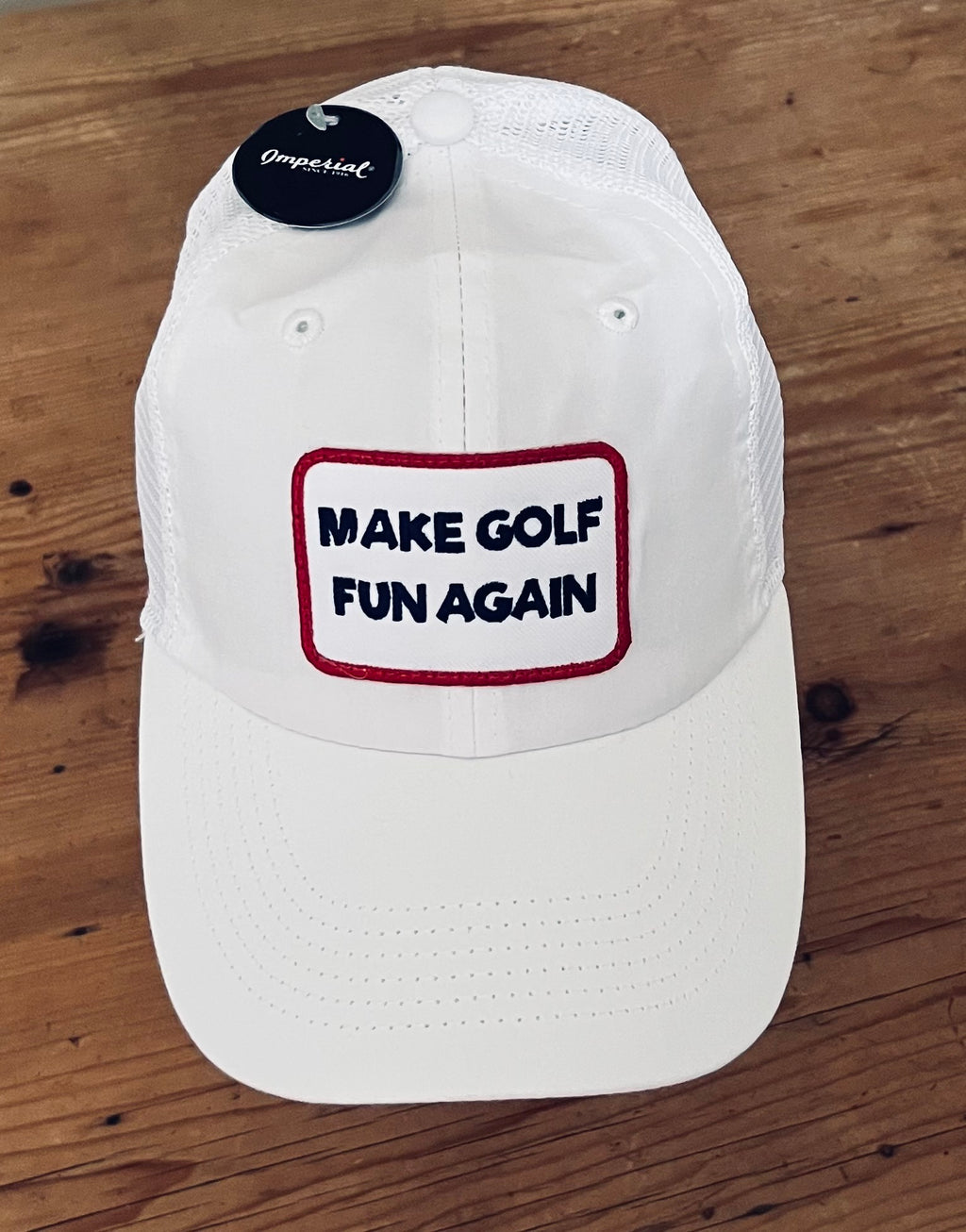 MAKE GOLF FUN AGAIN Patch Collection | Lightweight Mesh Back Cap