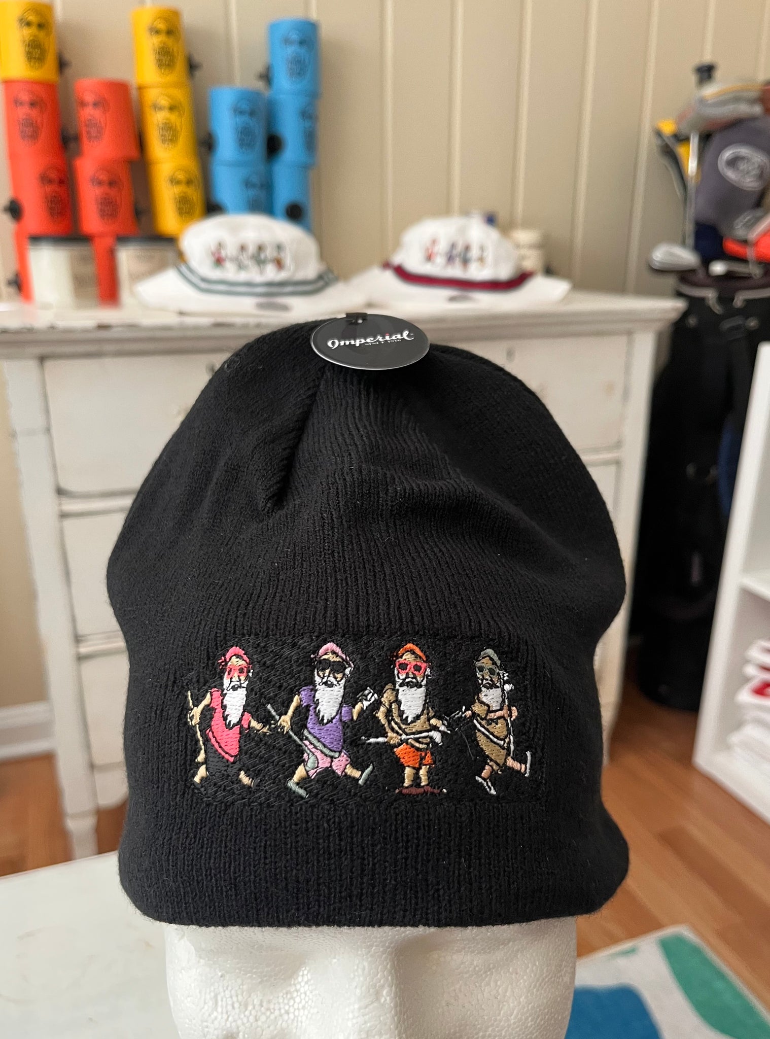 Dancing D's Collection | Cuffless Knit Beanie