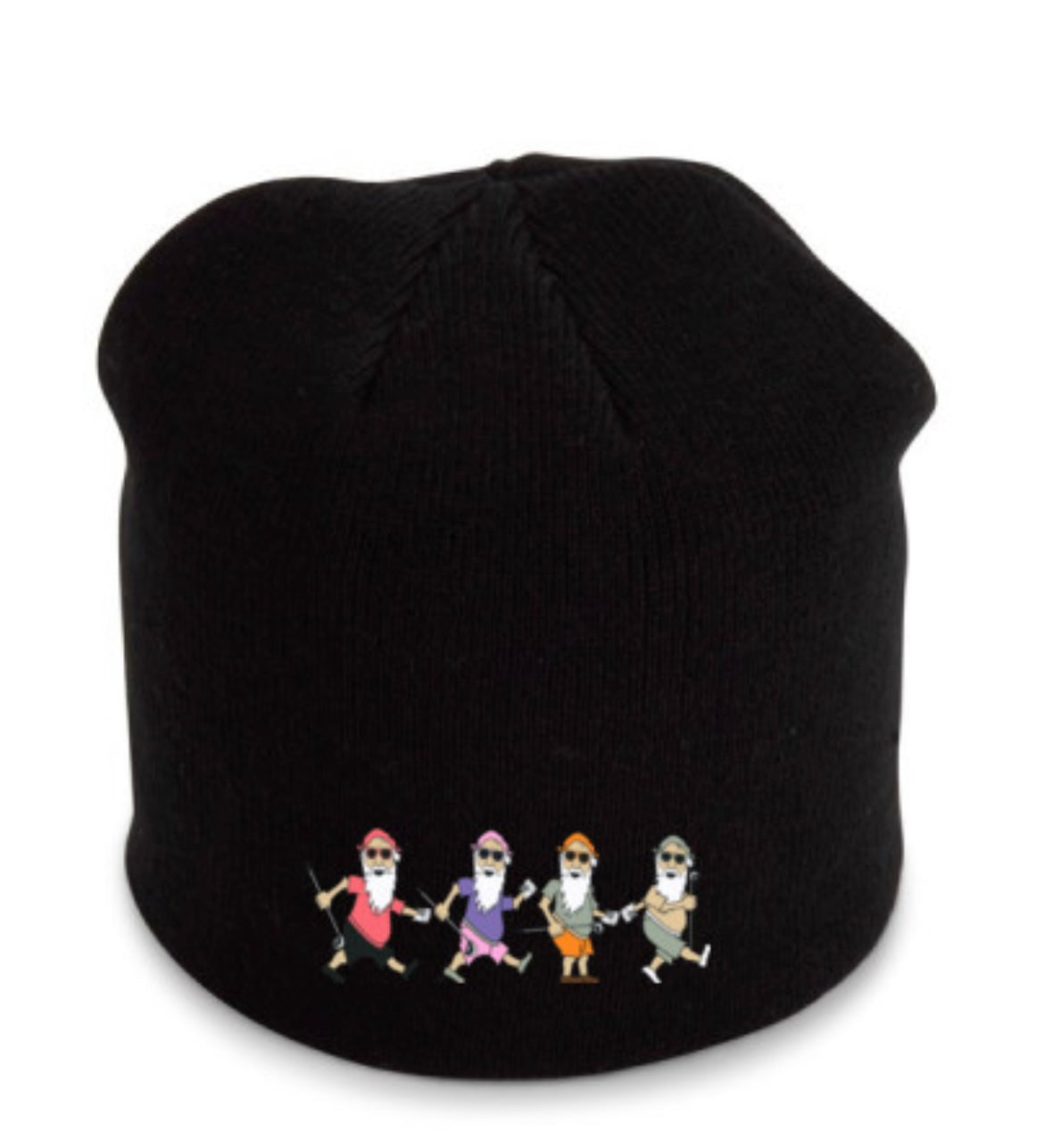 Dancing D's Collection | Cuffless Knit Beanie