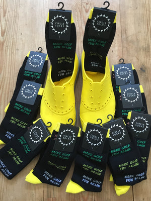 MAKE GOLF FUN AGAIN® custom Circle Socks