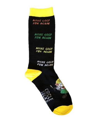 MAKE GOLF FUN AGAIN® custom Circle Socks