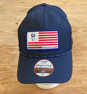 The USA Patch Collection | Blue Performance Rope Cap